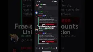 FREE STEAM ACCOUNT ON DISCORD #free #steam #generator #account #discord