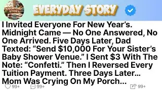 I Invited Everyone For New Year’s  Midnight Came — No One Answered, No One Arrived  But 5 Days L