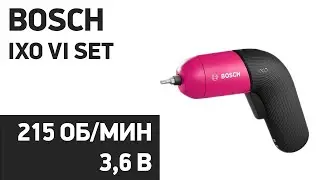 Электроотвертка Bosch IXO VI Set (06039C7122)