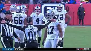 Davante Adams takes a HUGE HIT then gets penalized for yelling at ref
