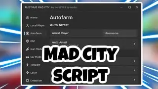 [НОВОЕ] Скрипт Mad City | Автоматическое ограбление | Бесконечные деньги | Модификации оружия | Т...