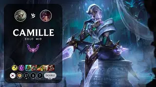 Camille Mid vs Akali - KR Master Patch 13.24