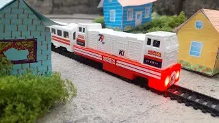 DETIK DETIK kereta api anjlok saat bawa penumpang 😱😱🚝🚉