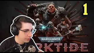 Shroud's first-time playing Warhammer! - First online mission | Warhammer 40k Darktide (Beta test)