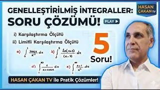 Genelleştirilmiş integraller ( Has olmayan integraller- Improper Integral)