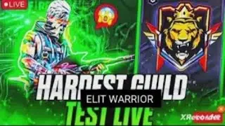 free fire live stream guild test raister and total gaming with random player