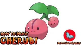 How To Draw Cherubi Pokemon | Coloring and Drawing For Kids