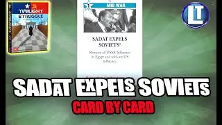 TWILIGHT STRUGGLE Strategy / HOW Do You PLAY The SADAT EXPELS SOVIETS Card?