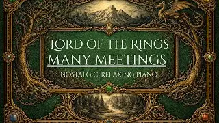 Many Meetings (Relaxing Piano Version) - Lord of the Rings - Nostalgic Piano