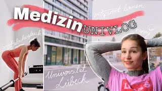Ein Tag Medizinstudium Uni Lübeck || VLOG, U-Kurs, Vorlesungen, Tagesstruktur