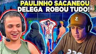 😂🔥PAULINHO SACANEOU O DELEGA ROUBOU TODA CARGA DO CAMINHÃO! DELEGA FICOU PUT@! 🤣💲