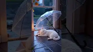 The kitten can take care of itself at home  #cat   #funny  #cute  #funnycats  #cutecat