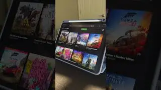 Cloud gaming on the iPad 🎮.          #tech #homeoffice #ipadgameplay #ipad #ipadpro #cloudgaming