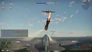 Dutch Fighter Shoots Down 2 Enemy Bombers | War Thunder