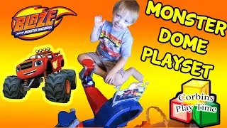 Blaze and the Monster Machines Monster Dome Playset, Blind Bags, Corbins Playtime