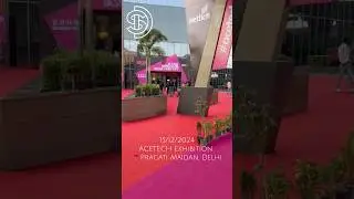 At acetech exhibition 2024, delhi.#ace #tech #exhibition #architecture #youtubeshort #interior