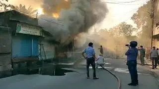 Fire Incidence in my Moradabad