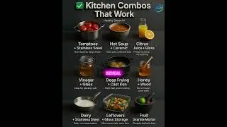 &ldquo;Kitchen Combos That Actually Work ✅ | Safe Cooking & Food Storage Hacks&rdquo;#ytshorts#cookingtips#short