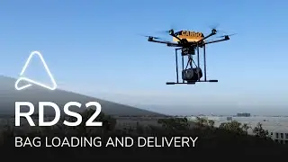 RDS2 Drone Delivery Winch Bag Loading - A2Z Drone Delivery