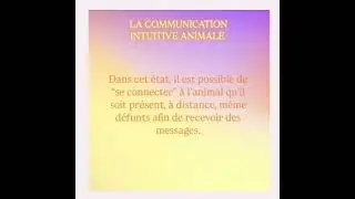 La communication animale expliqu&eacute;e