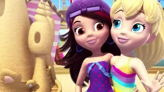 Polly Pocket Türkçe 🎃💜Takım sandcastle🎃💜Yeni Bölümler🎃💜Çocuklar için Çizgi Film