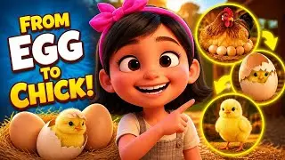Lifecycle of a chicken - Best learning videos for kids 2025 | Toddler learning video | Educational
