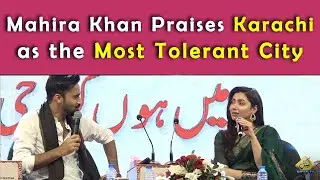 Mahira Khan Praises Karachias the Most Tolerant City | Capital TV Woke
