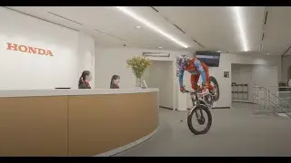 【ダイナミックな走行！】RTL ElectricがHonda青山ビルを駆け回る