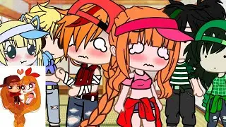 Ppg and Rrb reacting to their ships ll Gacha club ll Part 3 ll  PPG X RRB