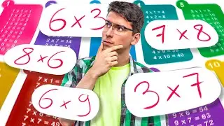 TABLES de MULTIPLICATION : Comment les M&eacute;moriser ( FACILE et RAPIDE )