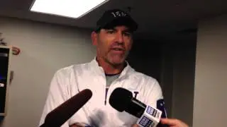 DC Pete Kwiatkowski after Huskies practice, 9/15/15