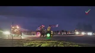 🚜✨🤩 Traktoren-LICHTERFAHRT Iserlohn 2025 - #Tractor #Parade #Christmas #Treckertour #Sound