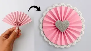How To Make Beautiful Paper Flower | DIY Paper Flower Making | Origami Paper Flower Craft