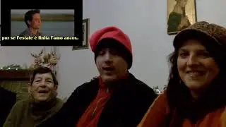 Специальный контент к Новому году 2026. Итальянская семья музыкантов реагирует на песню Адриано Ч...