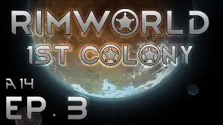 Let's Play Rimworld[A14] - 1st. Colony - #3 GIDGET! NOOO!