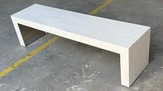 Acrylic Solid Surface Benches Tops Commercial Used Furniture
