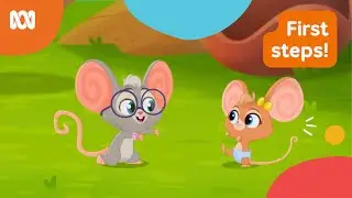 Baby Mouse takes her first steps 🐭🍼 | Vida the Vet | ABC Kids
