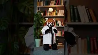 Red Panda Doctor #pandamusic #cute #redpanda #animals #pandaremix #funny #furry #panda #pandasong
