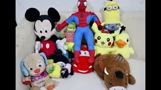 My Stuffed Toys - Mickey, Spiderman, Puppy, Minions, Pikachu, Cars, Ducky | CSJ Adventure
