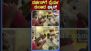 ದರ್ಶನ್ ಗೆ ಧೈರ್ಯ ತುಂಬಿದ ಫ್ಯಾನ್ಸ್ | #TV9Dshorts #Mysuru #karnatakaelection