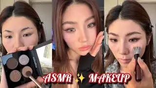 ASMR Makeup / Aesthetic/ Makeup Tutorial Video  💖🌱