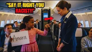 Racist Flight Attendant Mocks Child's African Name, Gets Destroyed On Live TV By Same Girl