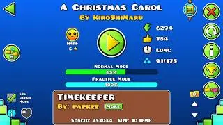 A Christmas Carol by KiroShiMaru | Geometry Dash