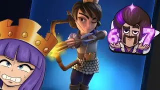 Trolling angry gamer girl in Clash Royale