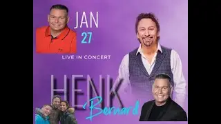 Robert Pater Bij de Live In Concert van Henk Bernard 27 Januari 2024
