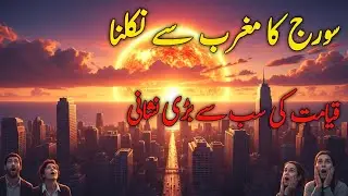 Jab Suraj Maghrib Se Niklega! 😱 | Qayamat Ki Badi Nishaniyan | The Final Dawn