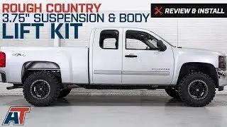 Обзор и установка комплекта подвески и лифта кузова Sierra Rough Country 3,75 дюйма (2007&ndash;2013 гг.)