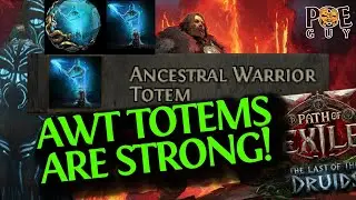 [PoE 2] - Шаман с тотемом предкового воина - Наслаждайтесь отличным билдом // Очень живучий, лени...
