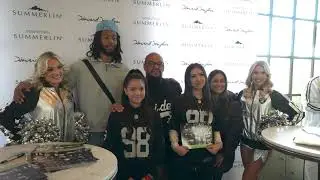 NFL Players Signing Event at Public School 702