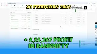 Banknifty SL HUNTING Trade | 20 FEB 2026